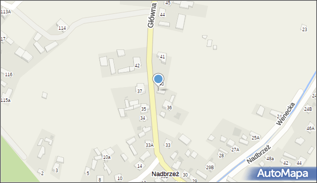 Nadbrzeż, Nadbrzeż, 38, mapa Nadbrzeż