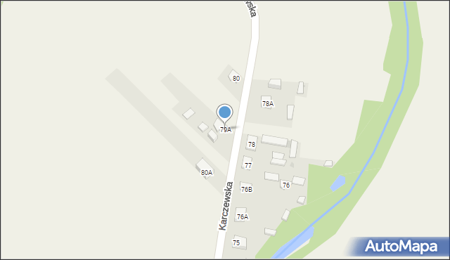 Nadbrzeż, Nadbrzeż, 79A, mapa Nadbrzeż