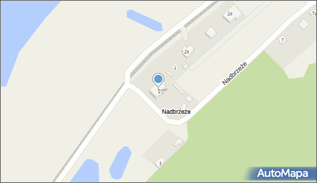 Nadbrzeże, Nadbrzeże, 2, mapa Nadbrzeże