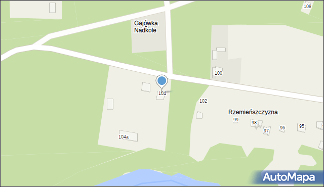 Nadkole, Nadkole, 104, mapa Nadkole