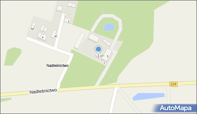 Nadleśnictwo, Nadleśnictwo, 2, mapa Nadleśnictwo