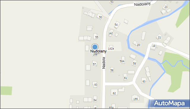 Nadolany, Nadolany, 168, mapa Nadolany