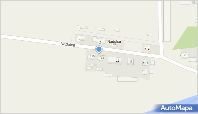 Nadolce, Nadolce, 14, mapa Nadolce