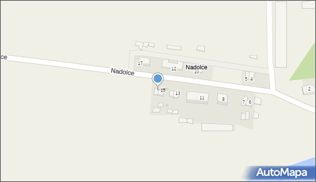 Nadolce, Nadolce, 16, mapa Nadolce