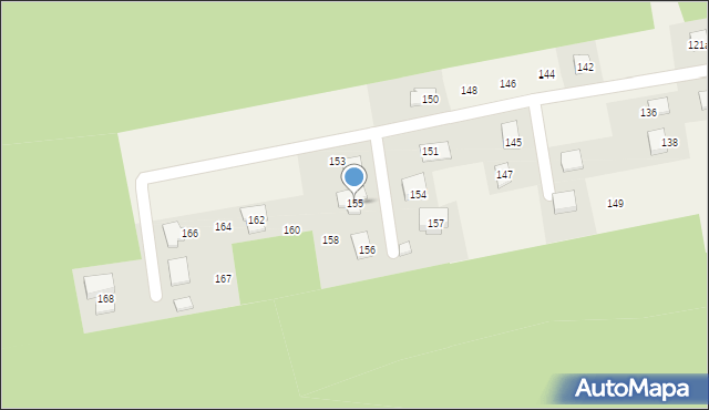 Nadrzecze, Nadrzecze, 155, mapa Nadrzecze