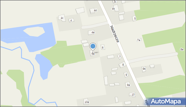 Nadrzecze, Nadrzecze, 6a, mapa Nadrzecze