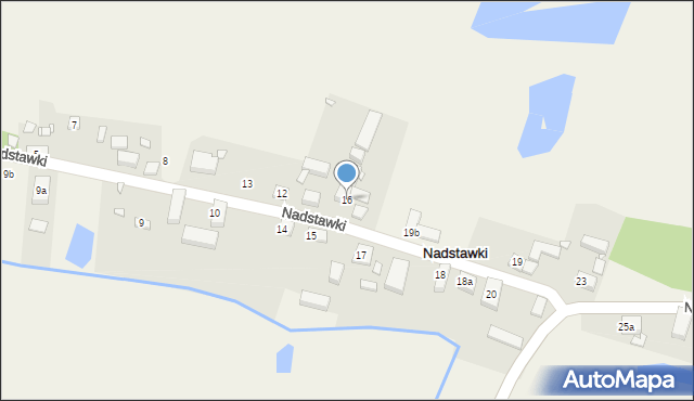 Nadstawki, Nadstawki, 16, mapa Nadstawki