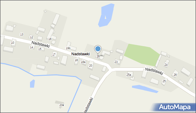 Nadstawki, Nadstawki, 19, mapa Nadstawki