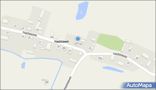 Nadstawki, Nadstawki, 21, mapa Nadstawki