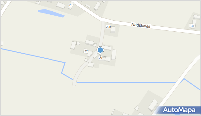 Nadstawki, Nadstawki, 29, mapa Nadstawki