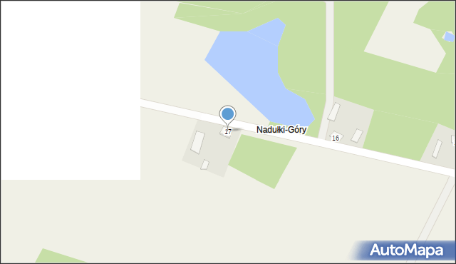 Nadułki-Majdany, Nadułki-Majdany, 17, mapa Nadułki-Majdany