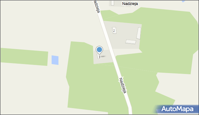 Nadzieja, Nadzieja, 1, mapa Nadzieja