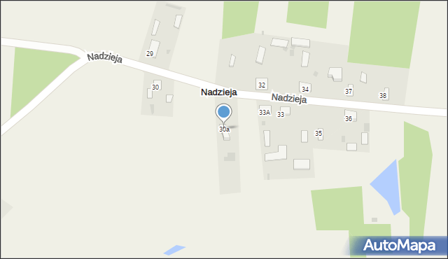 Nadzieja, Nadzieja, 30a, mapa Nadzieja