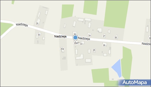 Nadzieja, Nadzieja, 33A, mapa Nadzieja