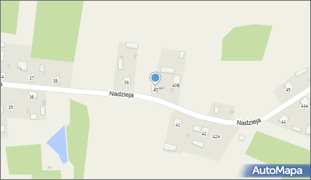 Nadzieja, Nadzieja, 40, mapa Nadzieja