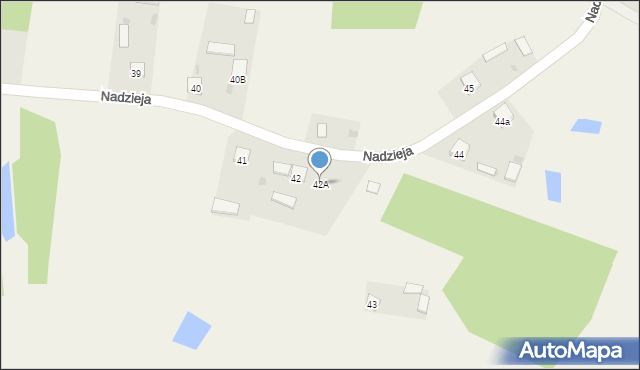 Nadzieja, Nadzieja, 42A, mapa Nadzieja