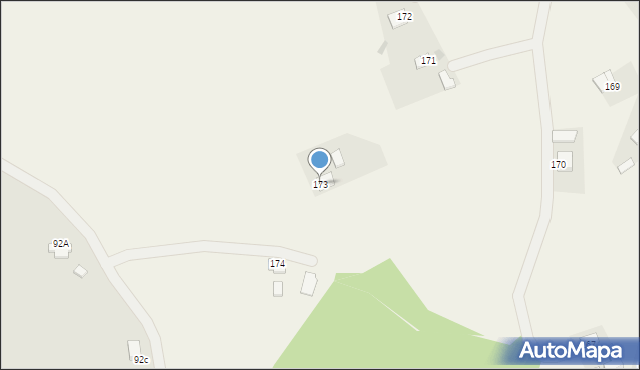 Nagawczyna, Nagawczyna, 173, mapa Nagawczyna