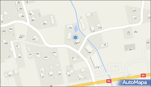 Nagawczyna, Nagawczyna, 23b, mapa Nagawczyna