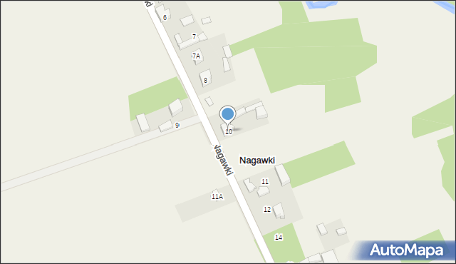 Nagawki, Nagawki, 10, mapa Nagawki