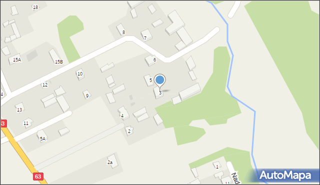 Nagórki-Jabłoń, Nagórki-Jabłoń, 3, mapa Nagórki-Jabłoń