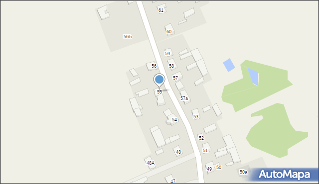 Nagórki-Jabłoń, Nagórki-Jabłoń, 55, mapa Nagórki-Jabłoń