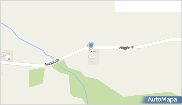 Nagórnik, Nagórnik, 10, mapa Nagórnik