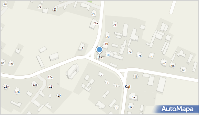 Nagoszyn, Nagoszyn, 18a, mapa Nagoszyn