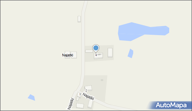 Najatki, Najatki, 4, mapa Najatki