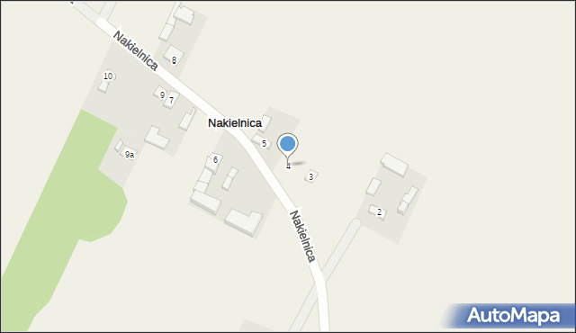 Nakielnica, Nakielnica, 4, mapa Nakielnica