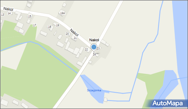 Nakol, Nakol, 24, mapa Nakol