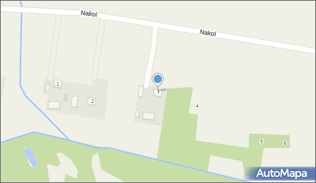 Nakol, Nakol, 3, mapa Nakol