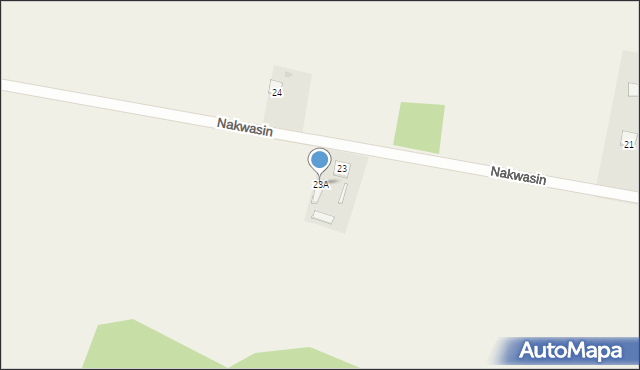 Nakwasin, Nakwasin, 23A, mapa Nakwasin