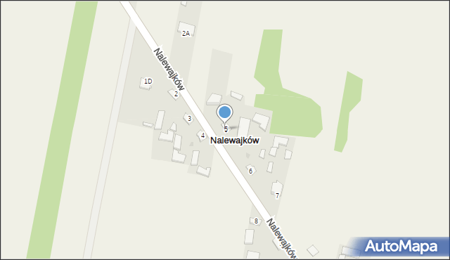 Nalewajków, Nalewajków, 5, mapa Nalewajków