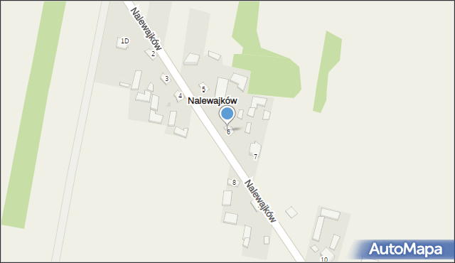 Nalewajków, Nalewajków, 6, mapa Nalewajków