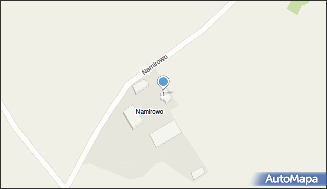 Namirowo, Namirowo, 1, mapa Namirowo