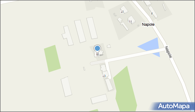 Napole, Napole, 14, mapa Napole