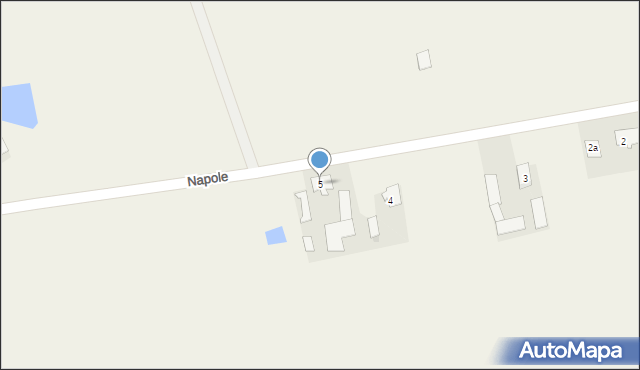 Napole, Napole, 5, mapa Napole