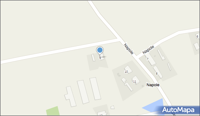 Napole, Napole, 9, mapa Napole