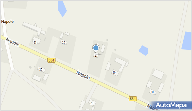 Napole, Napole, 27, mapa Napole