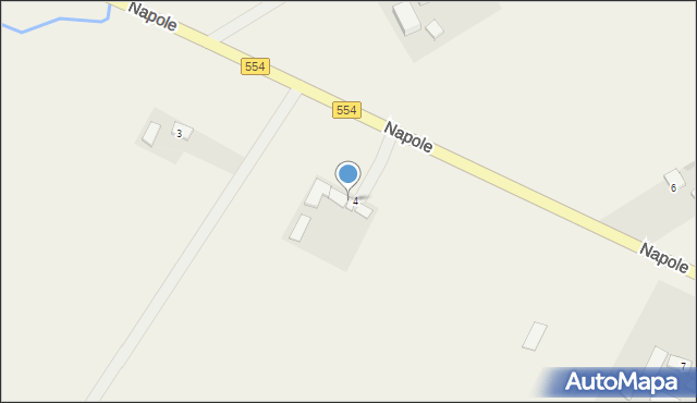 Napole, Napole, 5, mapa Napole