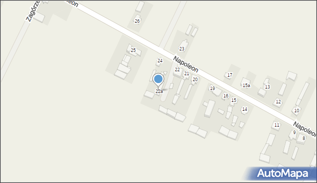 Napoleon, Napoleon, 22a, mapa Napoleon