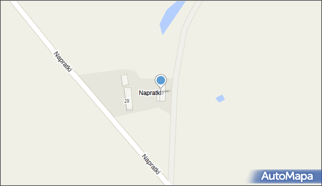 Napraty, Napratki, 30, mapa Napraty