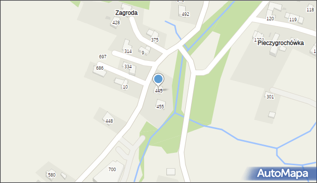 Naprawa, Naprawa, 445, mapa Naprawa