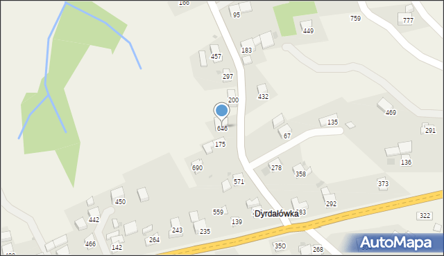 Naprawa, Naprawa, 646, mapa Naprawa