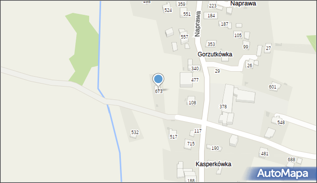 Naprawa, Naprawa, 673, mapa Naprawa