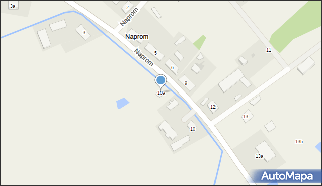 Naprom, Naprom, 10a, mapa Naprom