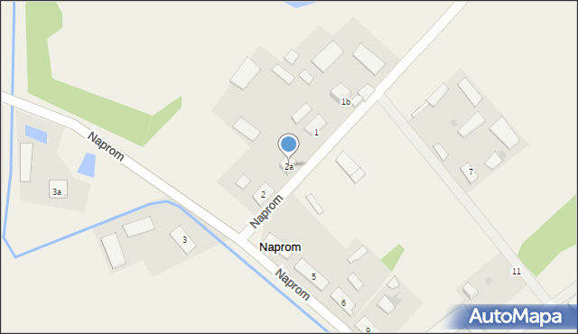 Naprom, Naprom, 2a, mapa Naprom