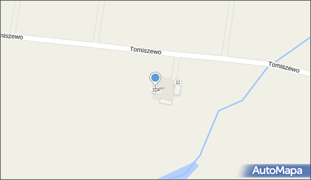 Naprusewo, Naprusewo, 32A, mapa Naprusewo