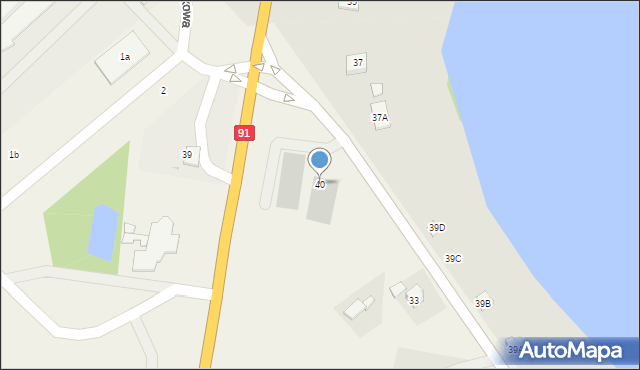 Narty, Narty, 40, mapa Narty