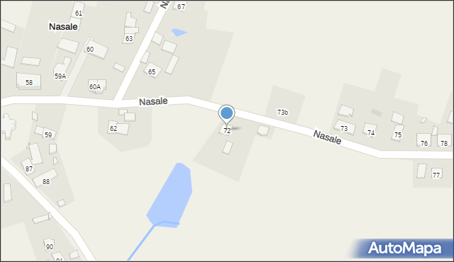 Nasale, Nasale, 72, mapa Nasale